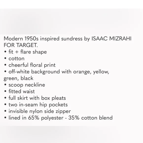 Isaac Mizarahi X Target Retro Sundress - Picture 10 of 10